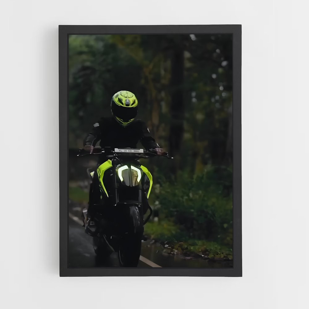 Poster Route Éclaboussée – affiche KTM Moto (vue 2)